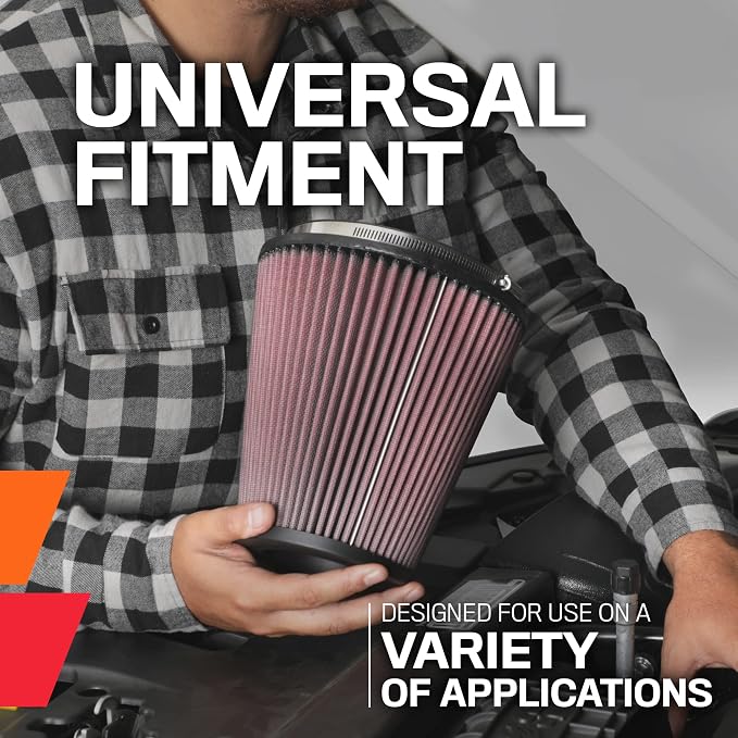 K&N High-Flow Original Lifetime Universal Clamp-On Air Filter: Performance - Image 7