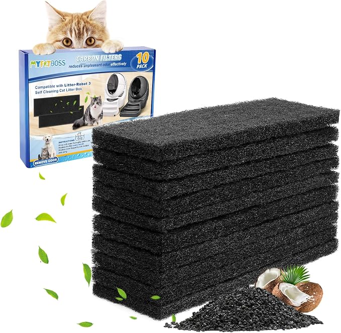 10-Pack Carbon Filters Compatible by MyfatBOSS