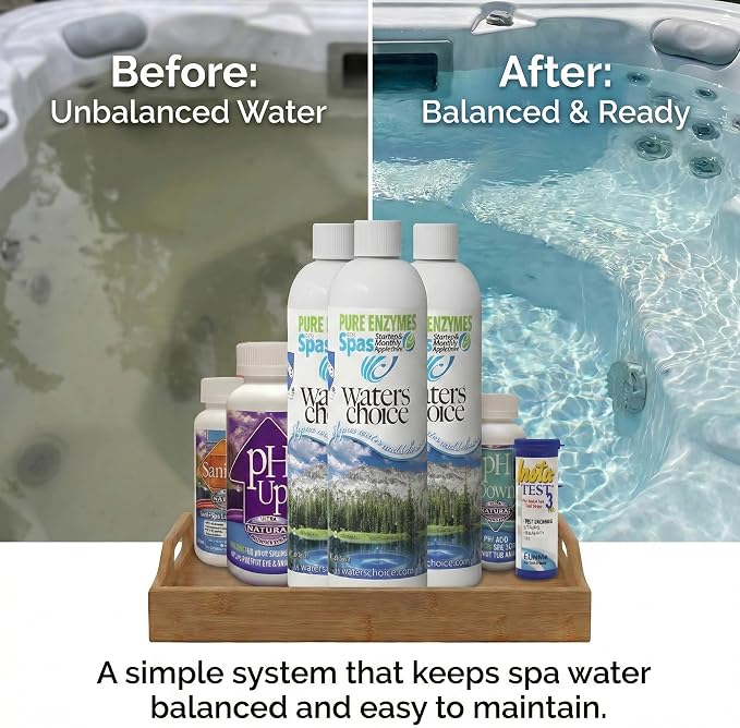 Waters Choice Complete Hot Tub Chemicals 3-Month Starter Kit-All-in-One Water - Image 4
