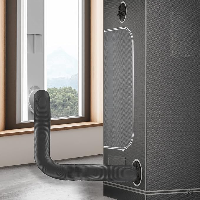 AC Infinity Window Duct Kit, Universal Vent Port - Image 7