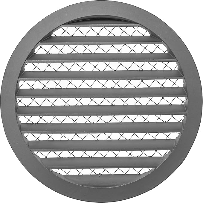 Repa Market 10" Inch Aluminum Gray Soffit Air Vent Cover by RepaMarket