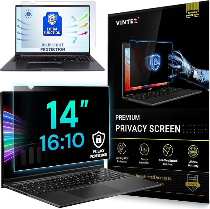 VINTEZ 14 Inch 16:10 Privacy Screen by VINTEZ