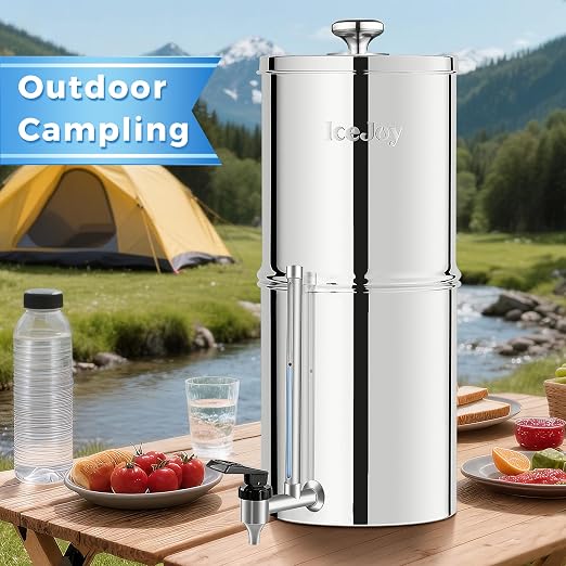 8-Stage Gravity Water Filtration System 3.0 Gallon-304 Stainless Steel - Image 9