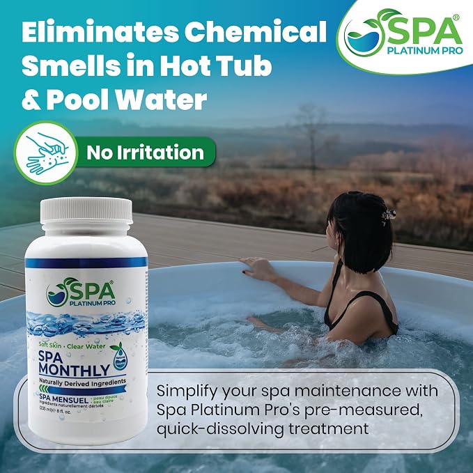 Spa Platinum Pro Natural Hot Tub Treatment – Fast Acting Cloudy Water Solution - Image 3
