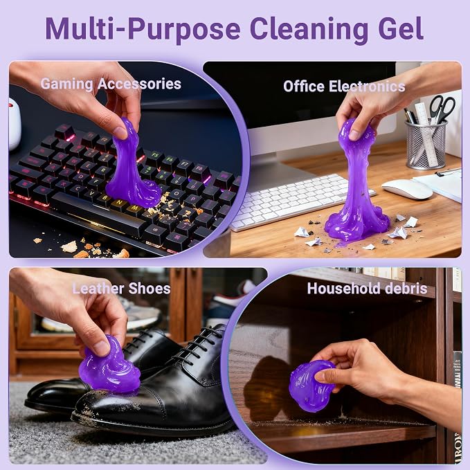 Car Cleaning Gel Reusable 2Pack - Image 6