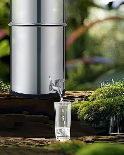 CO-Z Gravity-Fed Water Filter System, 2.25 Gallons Countertop Water Filtration - Image 7