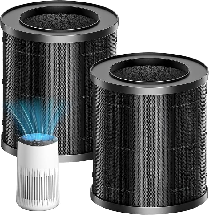 2 Pack MR2566 Filter for MORENTO MR2566 Replacement Filter, 3-in-1 True by Unknown