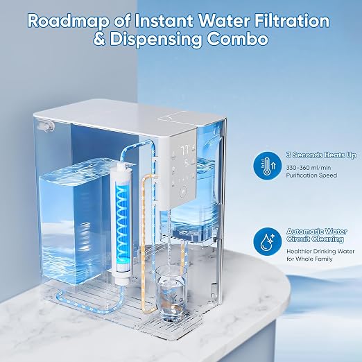 Water Filter Countertop Reverse Osmosis System 5-in-1 Countertop Water - Image 6