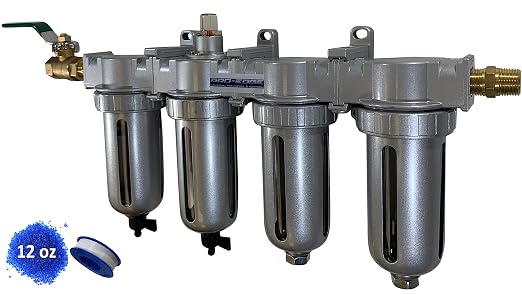 THB 4 Stage Ultra Clean Compressed Air Filter Dryer Combination - Image 2