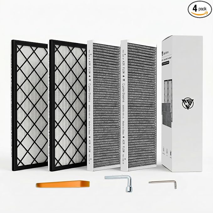 HEPA Carbon Air Filter Kit Compatible by CYBERBEANS%C2%AE