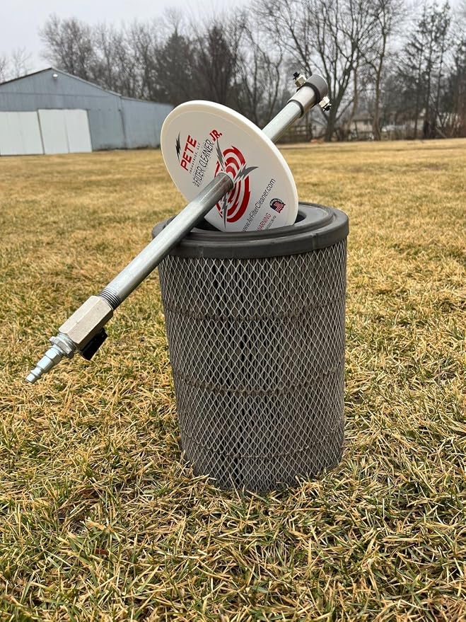 Air Filter Cleaner JUNIOR by Pete Industries, 360º rotating nozzle, Cleans - Image 3