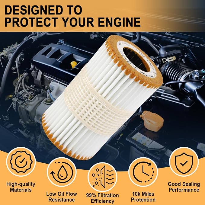 Premium Oil Filter, Compatible - Image 4