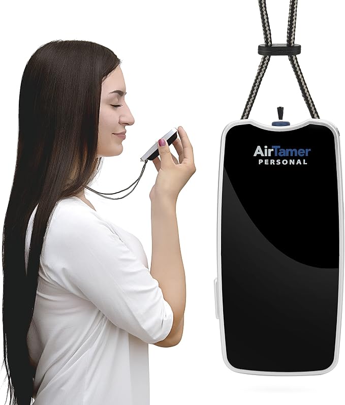 AirTamer A310 Rechargeable Personal Air Purifier, Proven Performance, Virus and - Image 2