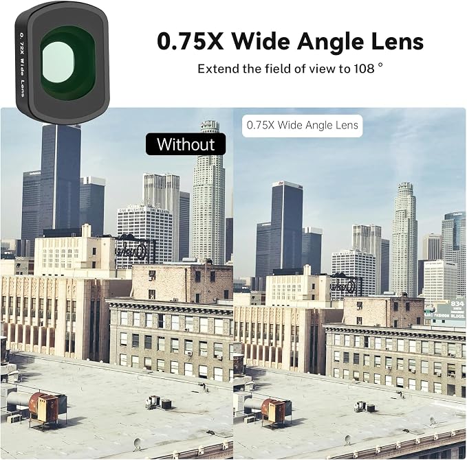 Haoge Magnetic 0.75X Wide Angle Lens - Image 2