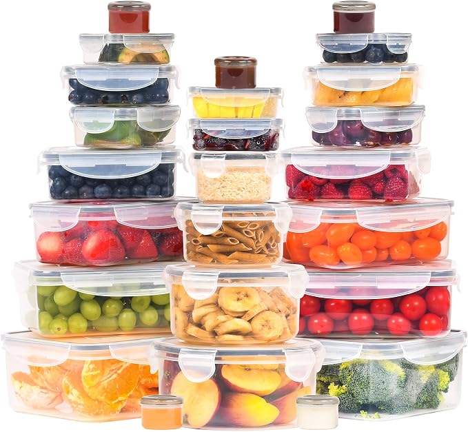 RockBerry 50 Pcs Large Food Storage Containers - Image 7