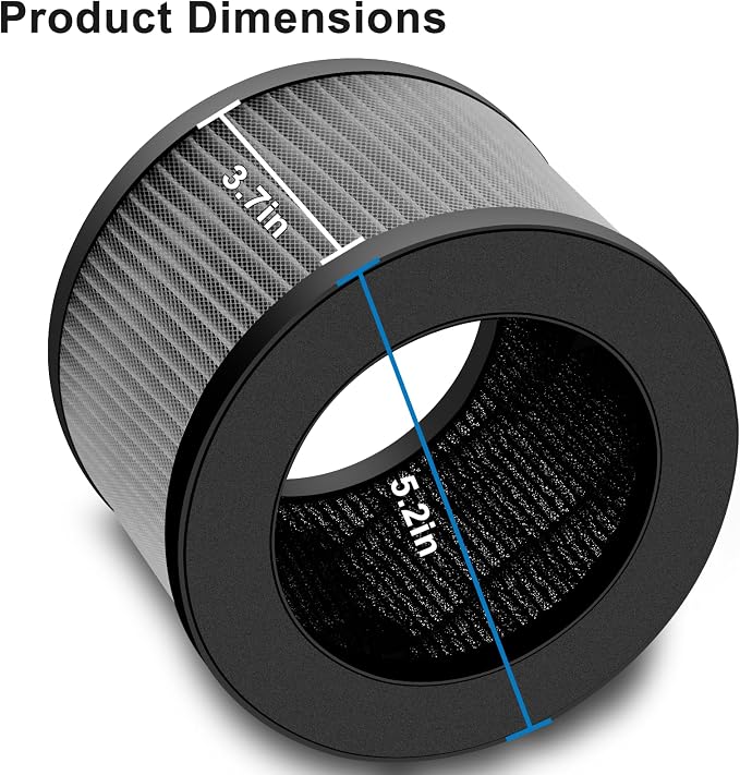 2 Pack MK01 MK06 Air Filter Replacement Compatible - Image 4