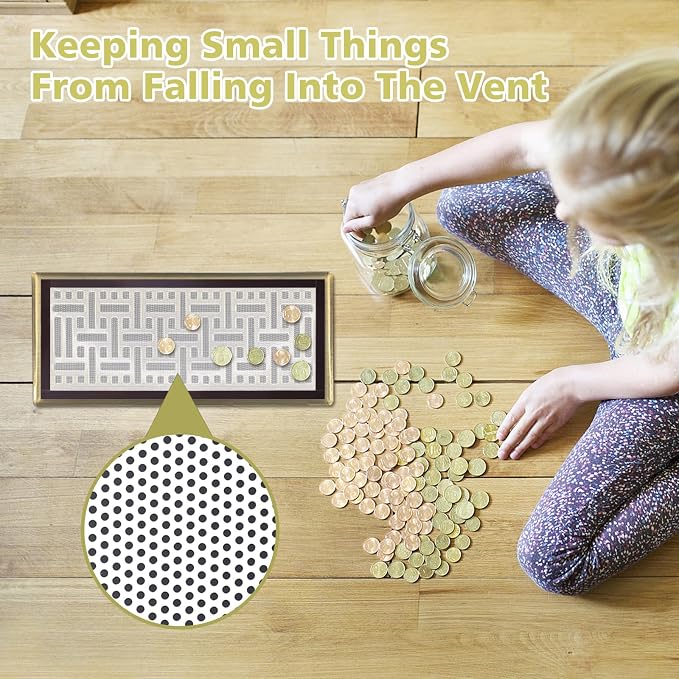 4 Pack 40cm x 30cm Magnetic Floor Vent Cover - Image 6
