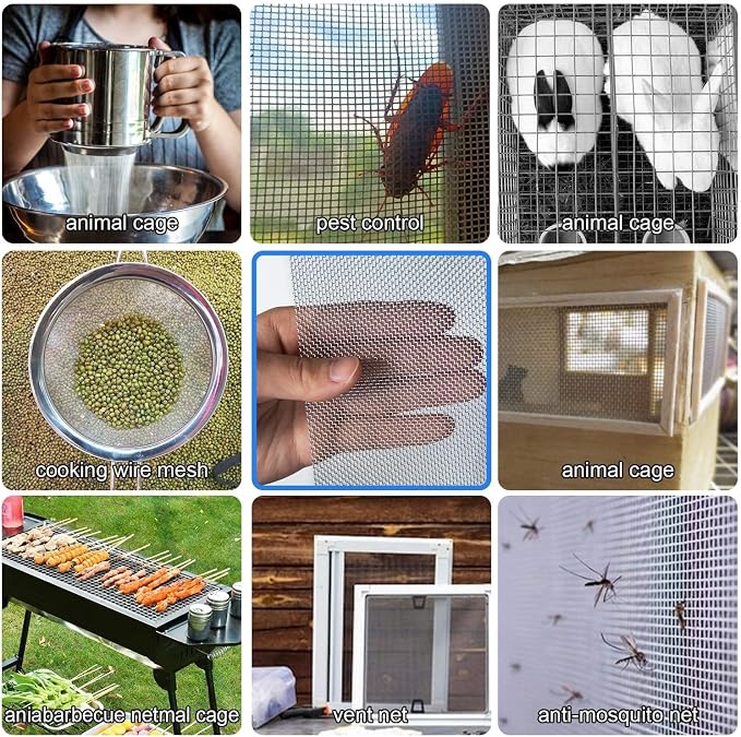 Stainless Steel Woven Wire Mesh Window Screen Mesh, Stainless Steel Woven Wire - Image 7