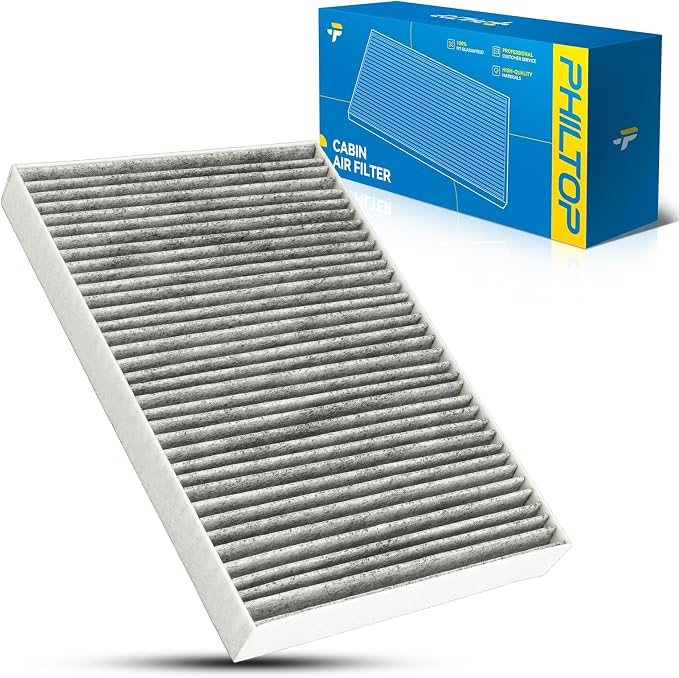 PHILTOP HEPA Cabin Air Filter w/Activated Carbon, Compatible by PHILTOP