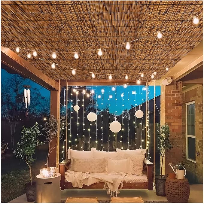 Fence Privacy Screen Natural Reed Fencing Decorative Fence - Image 5