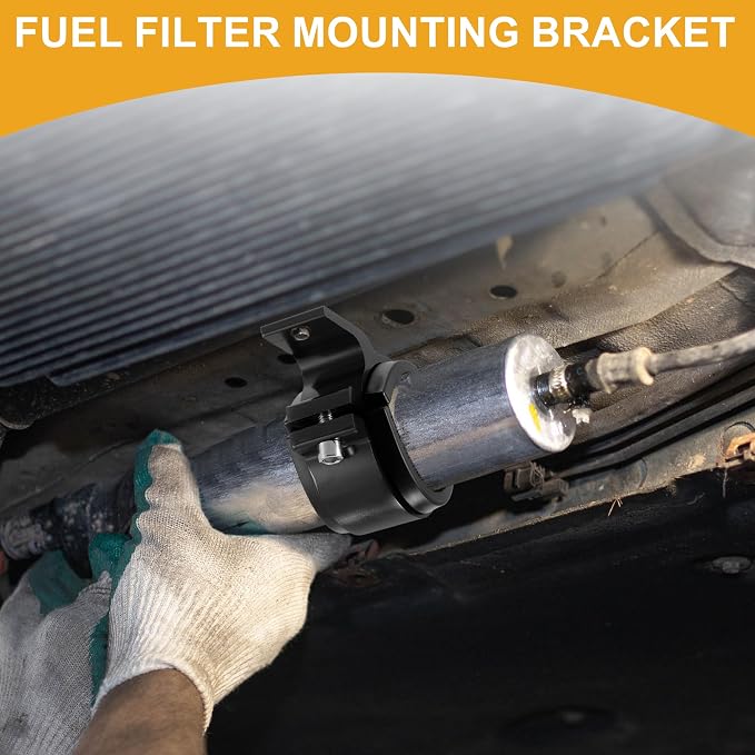 1pcs 58mm Universal Fuel Filter Mounting Bracket - Image 2