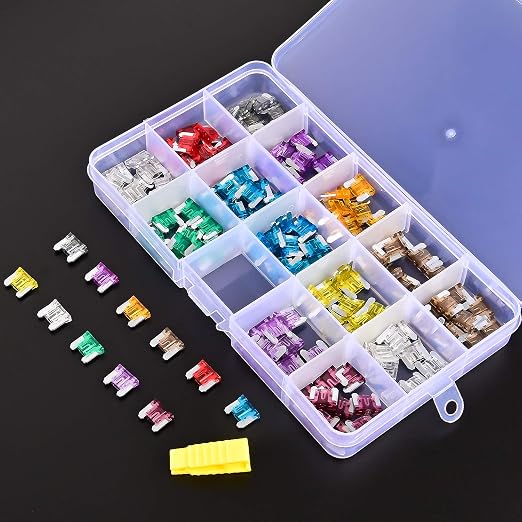 Nilight - 50014R 140pcs Low Profile Mini Blade Fuse Assortment, 2A 3A 5A 7.5A - Image 7