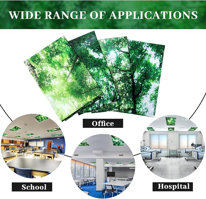 ROCEEI 4 Pcs Fluorescent Light Covers - Image 4