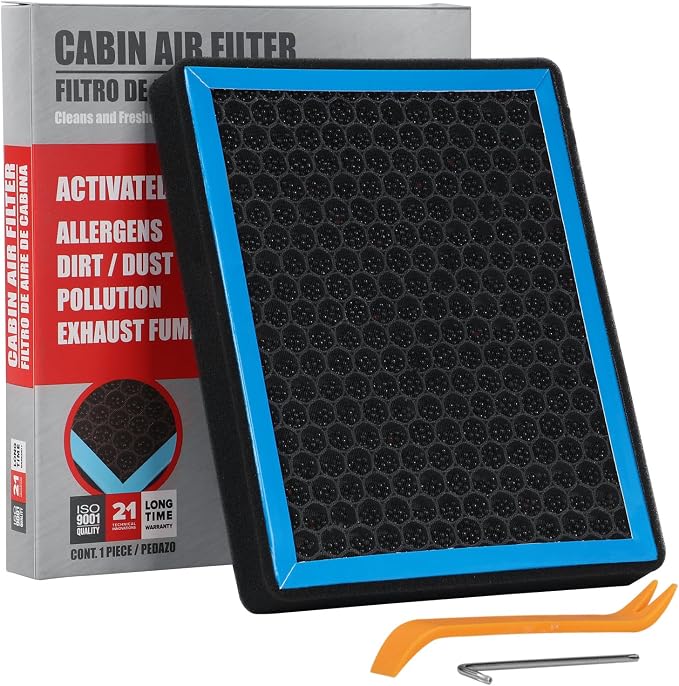 CF10374 Cabin Air Filter with Nutshell Activated Carbon Compatible with by BILLOWY