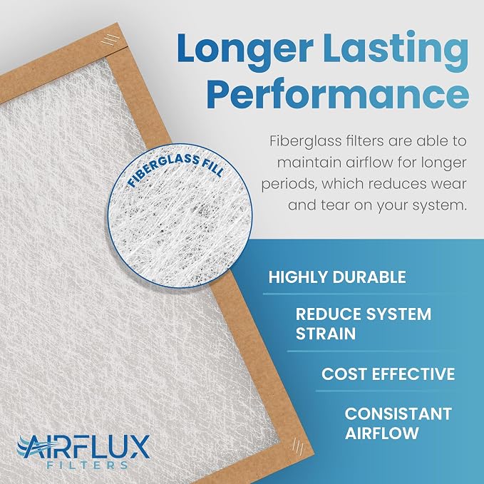 Fiberglass Air Filter -18x20x1Air Filter 12 Pack - Image 3