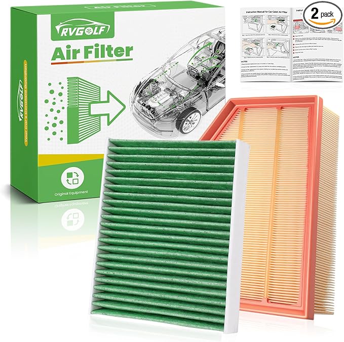 Engine+Cabin Air Filters Set Fit by RVgolf