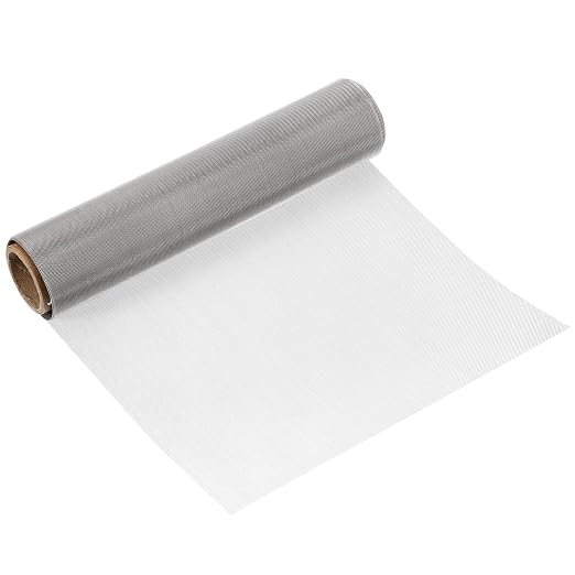 uxcell 40 Mesh 79" x 10" Woven Wire Mesh, 304 Stainless Steel Air Vent Filter by uxcell