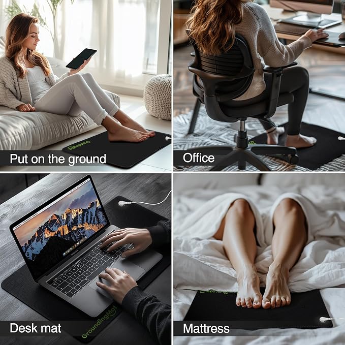 Grounding Mat for Sleep, Pain Relief, Inflammation, Wellness. Earth Connected - Image 7