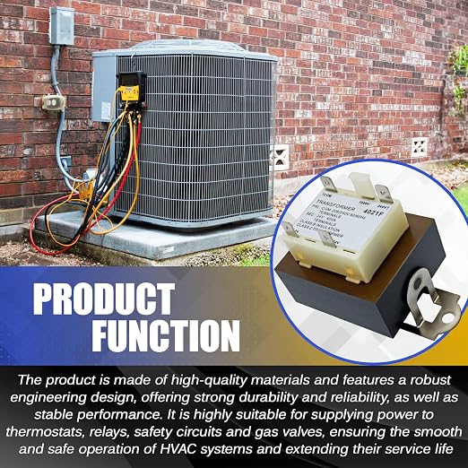 40VA HVAC Transformer-208/240V to 24V Furnace Fit - Image 5