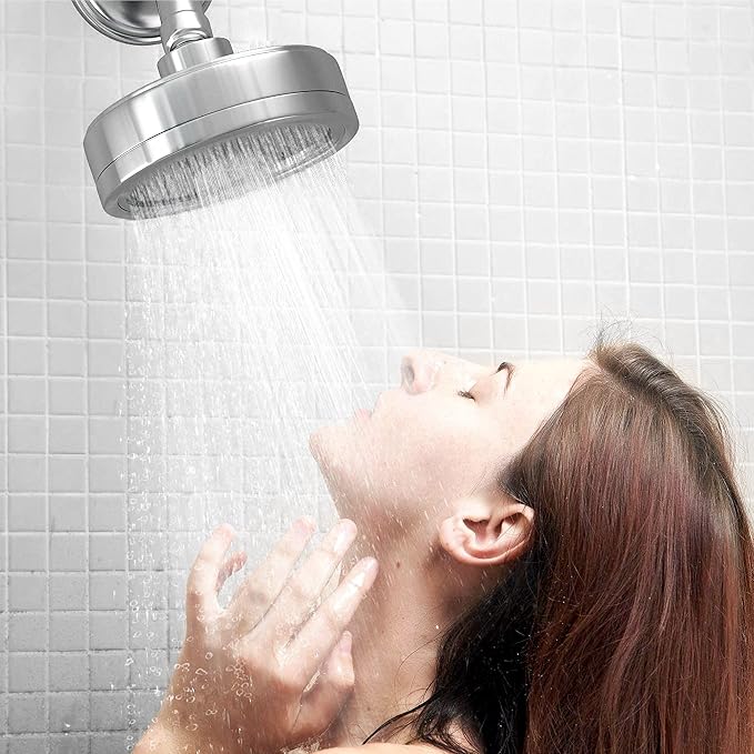 AquaHomeGroup Luxury Filtered Shower Head 2 Cartridges Vitamin C+E+A + 5 Shower - Image 6