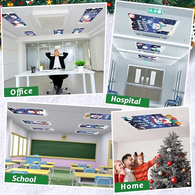 6 Pcs Fluorescent Light Covers - Image 5