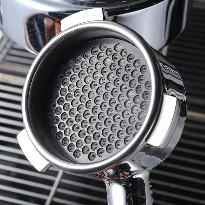 Magnetic 54mm Dosing Funnel & Espresso Puck Screen - Image 6