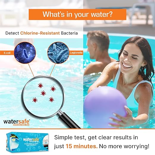 Pool and Spa Rapid Bacteria Test by Watersafe, Detects Down to 1 Bacteria/μL in - Image 3