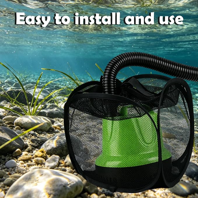 10in Pop Up Pond Filter Bag, Pond Pump Filter Bag, Pump Barrier Box - Image 5