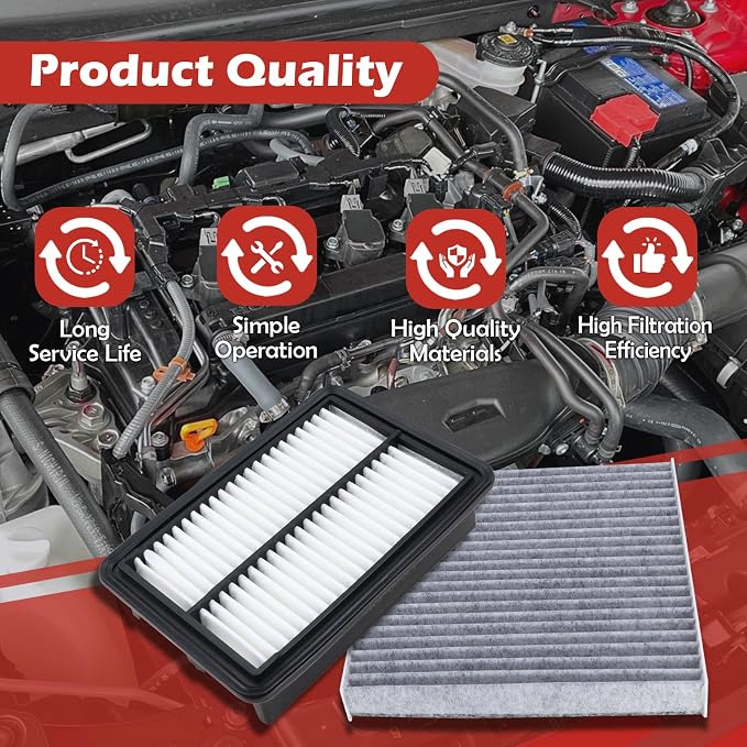 17220-6MA-J01 Engine Air Filter and 80292-TF0-G01 Cabin Air Filter kit - Image 5