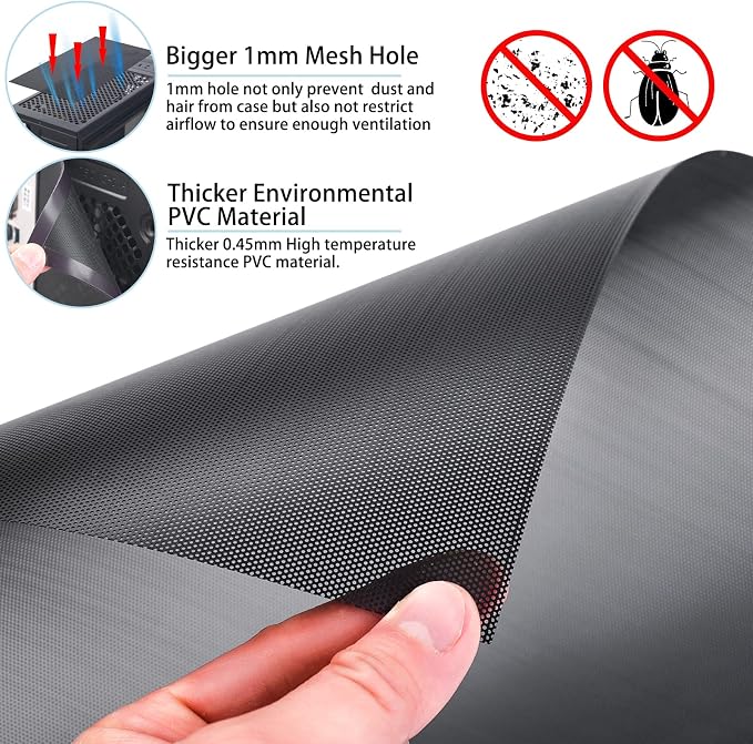400x300mm DIY PC Case Dust Mesh Filter - Image 4