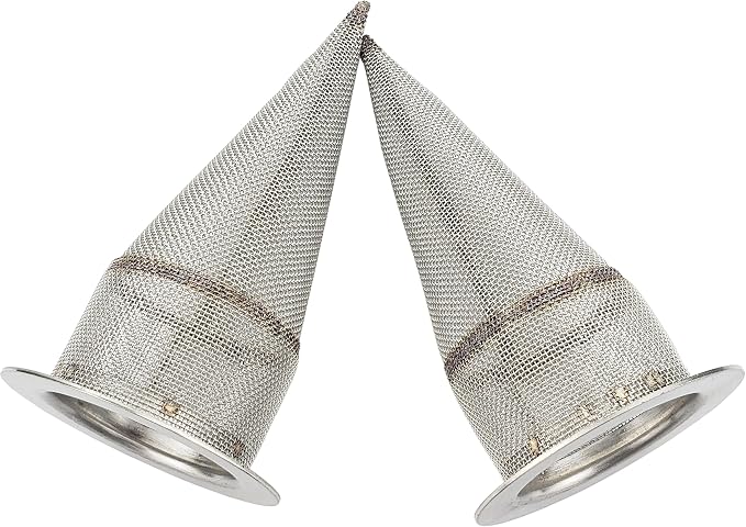 2 PCS-Cone-Type Stainless Steel Spark Arrestor 1.625” fit Honda CRF230 CRF250L by RGHOMEANDYARD