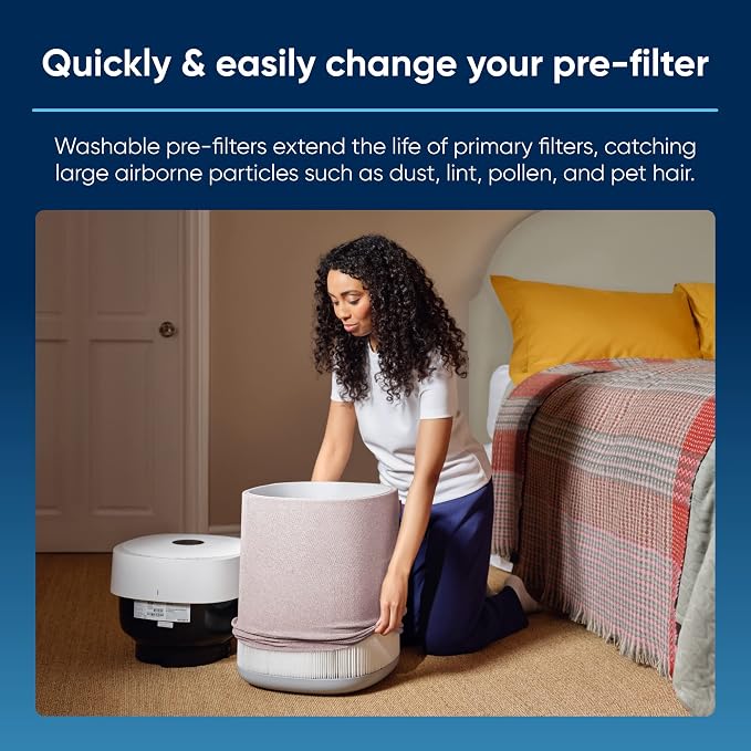 BLUEAIR Genuine Pre-Filter Blue Pure 211i Max Air Purifier, Washable Fabric - Image 4