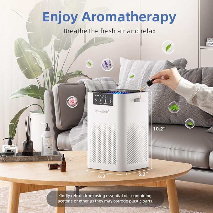 AromaRoom Air Purifiers for Bedroom - Image 7