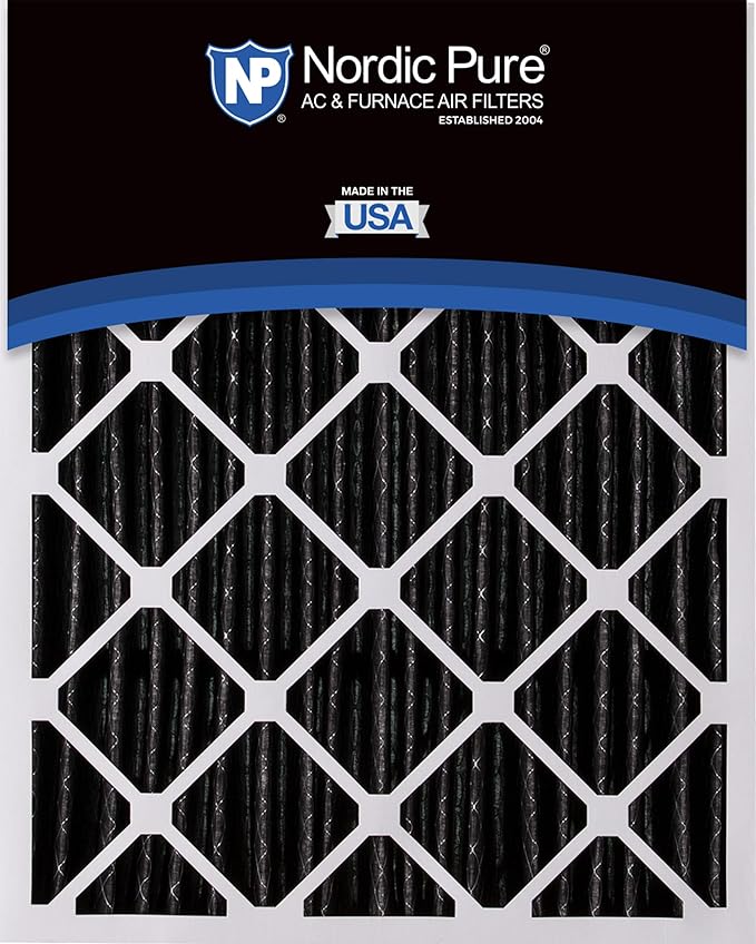 Nordic Pure 20x25x5 Lennox X6673 X6675 Replacement Ã‚ MERV 12 Pleated + Carbon - Image 5