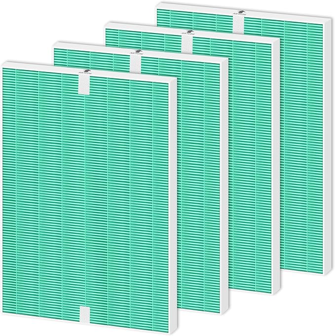 4 Pack 116130 HEPA Toxin Absorber Replacement Filter H by Pulluty