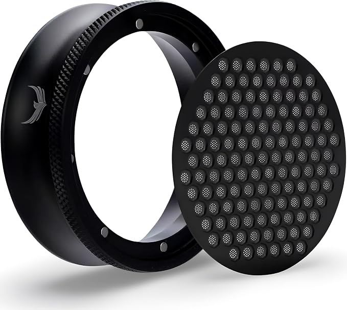 51mm Magnetic Dosing Funnel and Espresso Puck Screen Kit- Premium Portafilter by KNODOS
