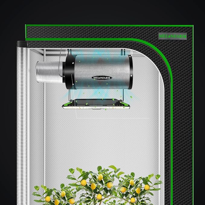 MELONFARM 4 inch Air Carbon Filter Smelliness Control - Image 7