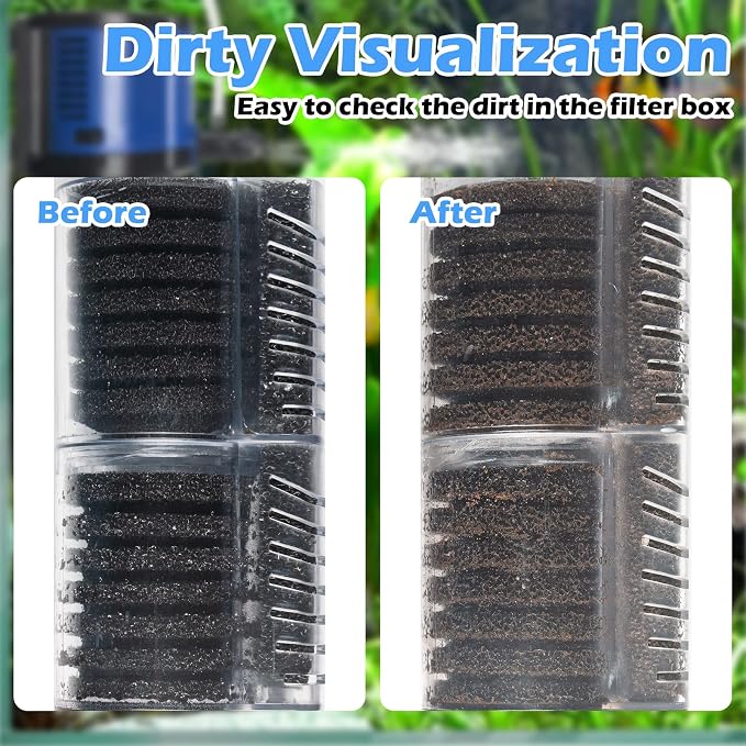 TARARIUM Fish Tank Filter Powerful 400GPH - Image 5