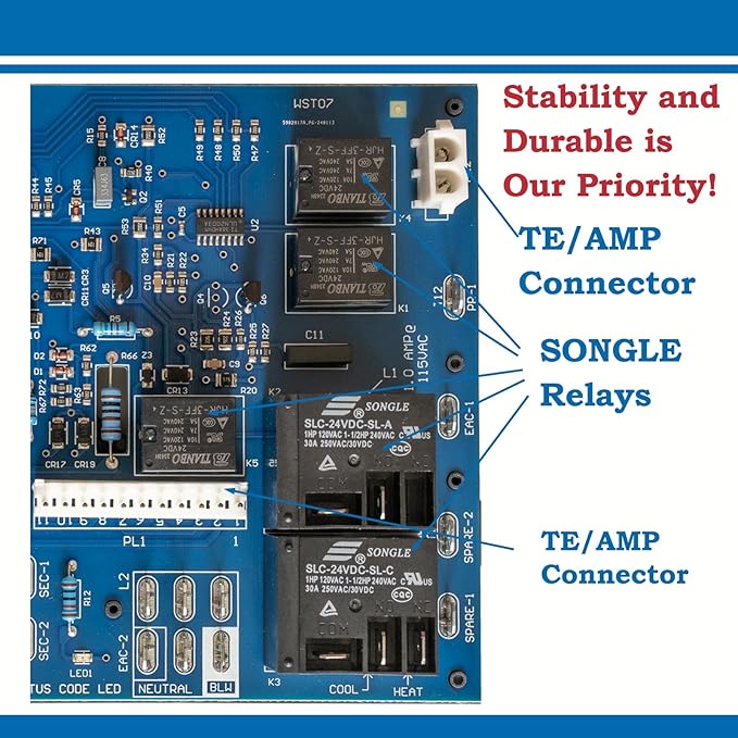 Furnace Control Board Fits Carrier HK42FZ004, HK42FZ034 Series Furnace Control - Image 4