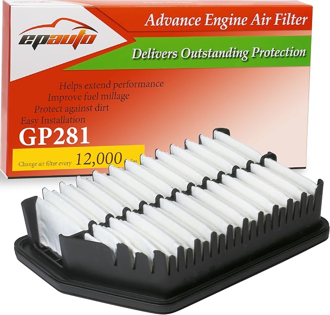 EPAuto GP281 Engine Air Filter Replacement by EPAuto